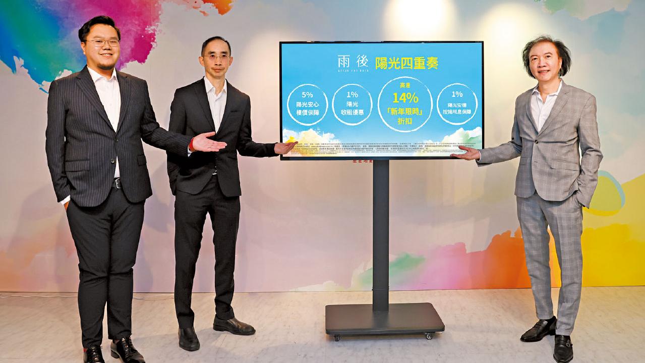 周六生效｜雨後增限時折扣及優惠吸客 開放式戶折實價434萬起