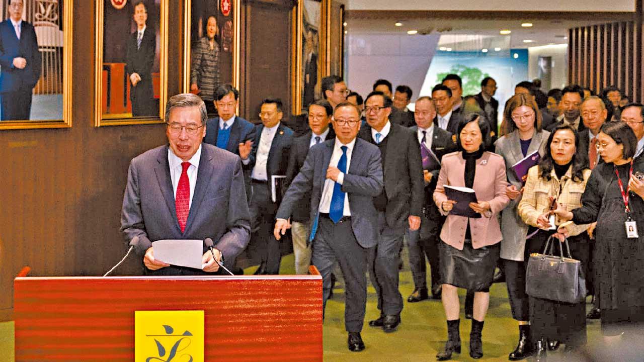 稱社會有空間理性討論  梁君彥：立會將全力審議