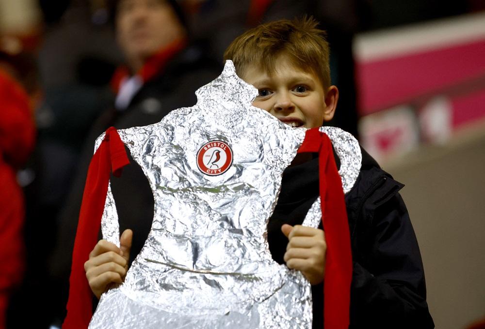 英冠布里斯托城在足總盃重賽爆冷淘汰韋斯咸。(路透社)