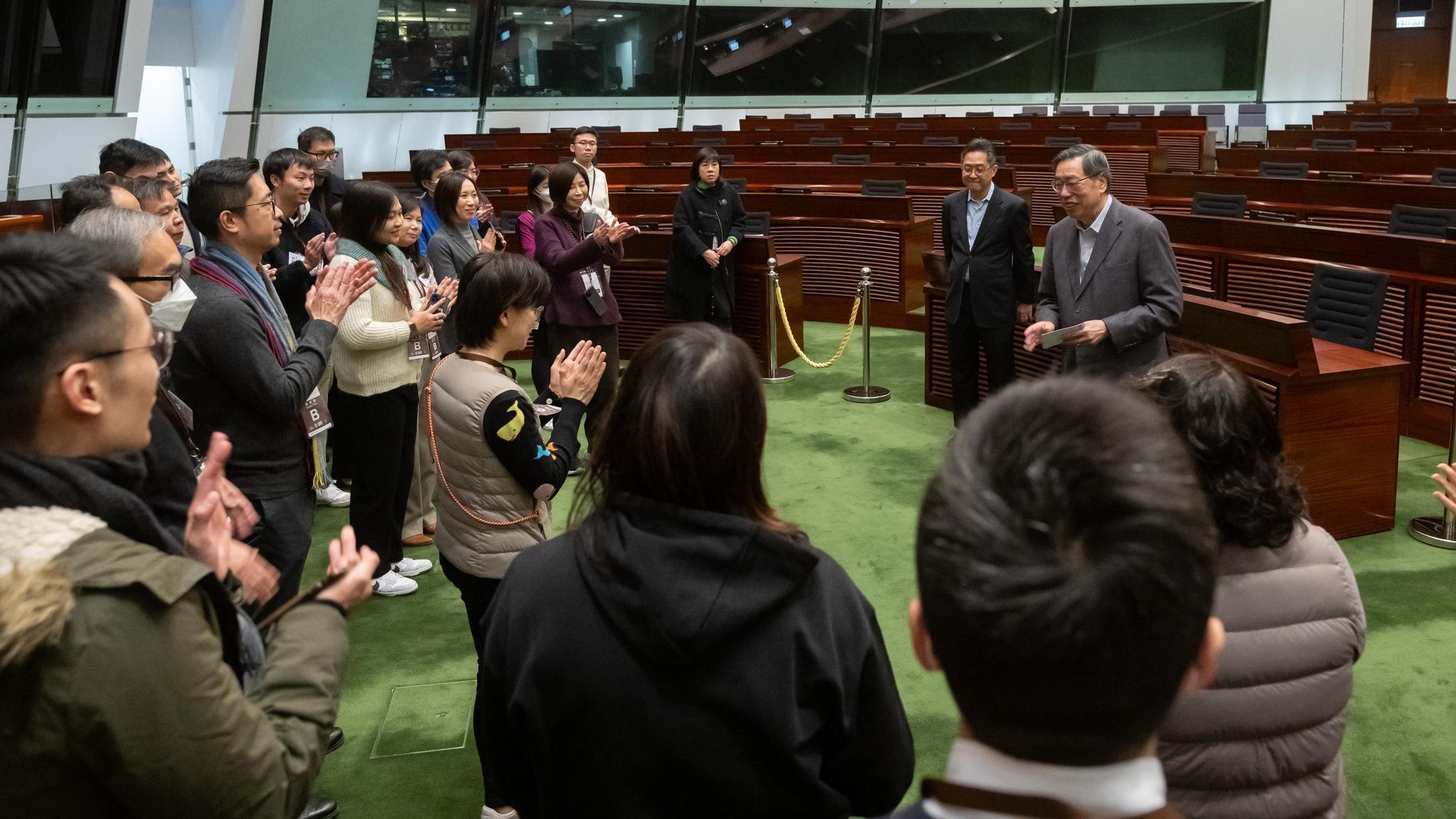 立法會辦教師培訓日 與議員討論國家安全教育及青少年發展