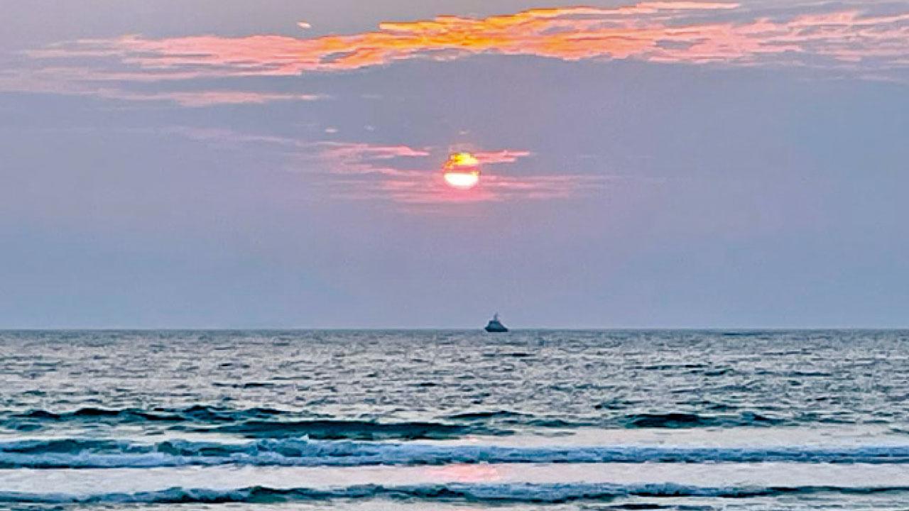 大灣日出 百行跑為先