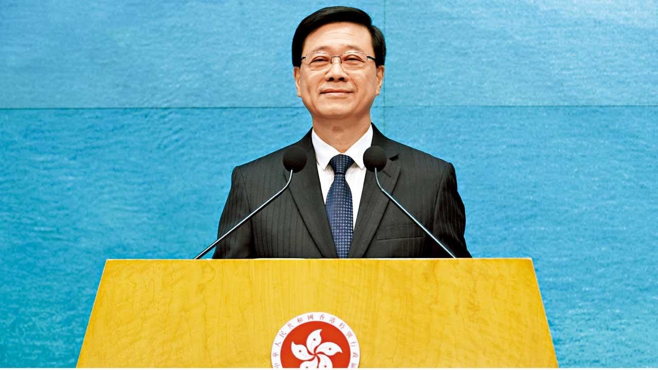 與內地探討增24小時口岸進展順利  李家超：23條立法愈早愈好