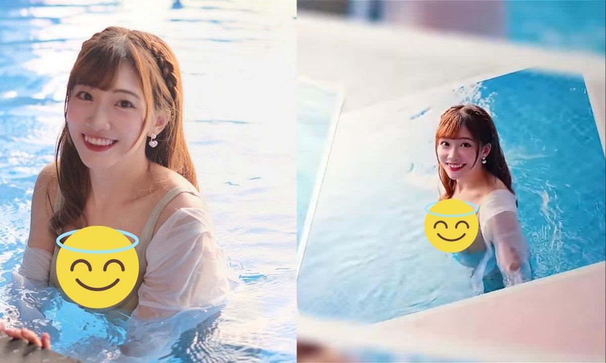 冼迪琦泳裝騷身材完勝《懿想天開》兩主持 網民暴動︰犯規、太狠了!