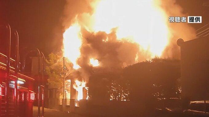 2021年日本甲府發生的殺人及縱火案。(網上圖片)