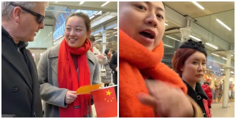 英國一位知名鋼琴家近日在倫敦火車站直播即興演奏時，鏡頭拍到聲稱為中國電視台拍攝節目的中國遊客，被對方斥侵犯了其肖像權，中國遊客更要求鋼琴家不能拍攝他們的容貌，警方一度介入。影片曝光後引發網民熱議，至今有362萬人觀看。