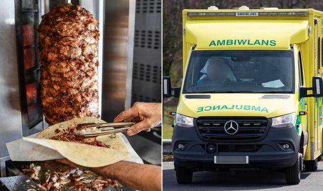 威爾斯濫用救護車騎呢個案　食太多烤肉唔見假牙都報警