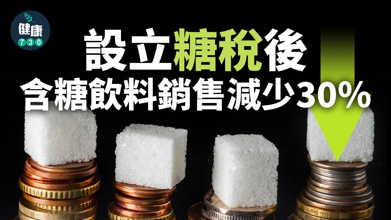 減糖｜設立糖稅後含糖飲料銷售減少30%