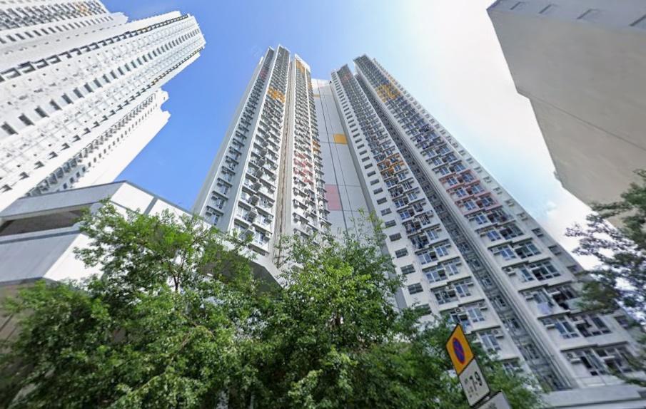 火炭駿洋邨婦人抱愛犬反鎖廚房燒炭雙雙斃命。(Google Map)