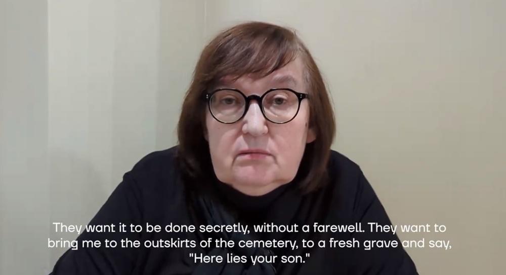 納瓦爾尼母親指當局施壓，要求她將兒子秘密下葬。(X)