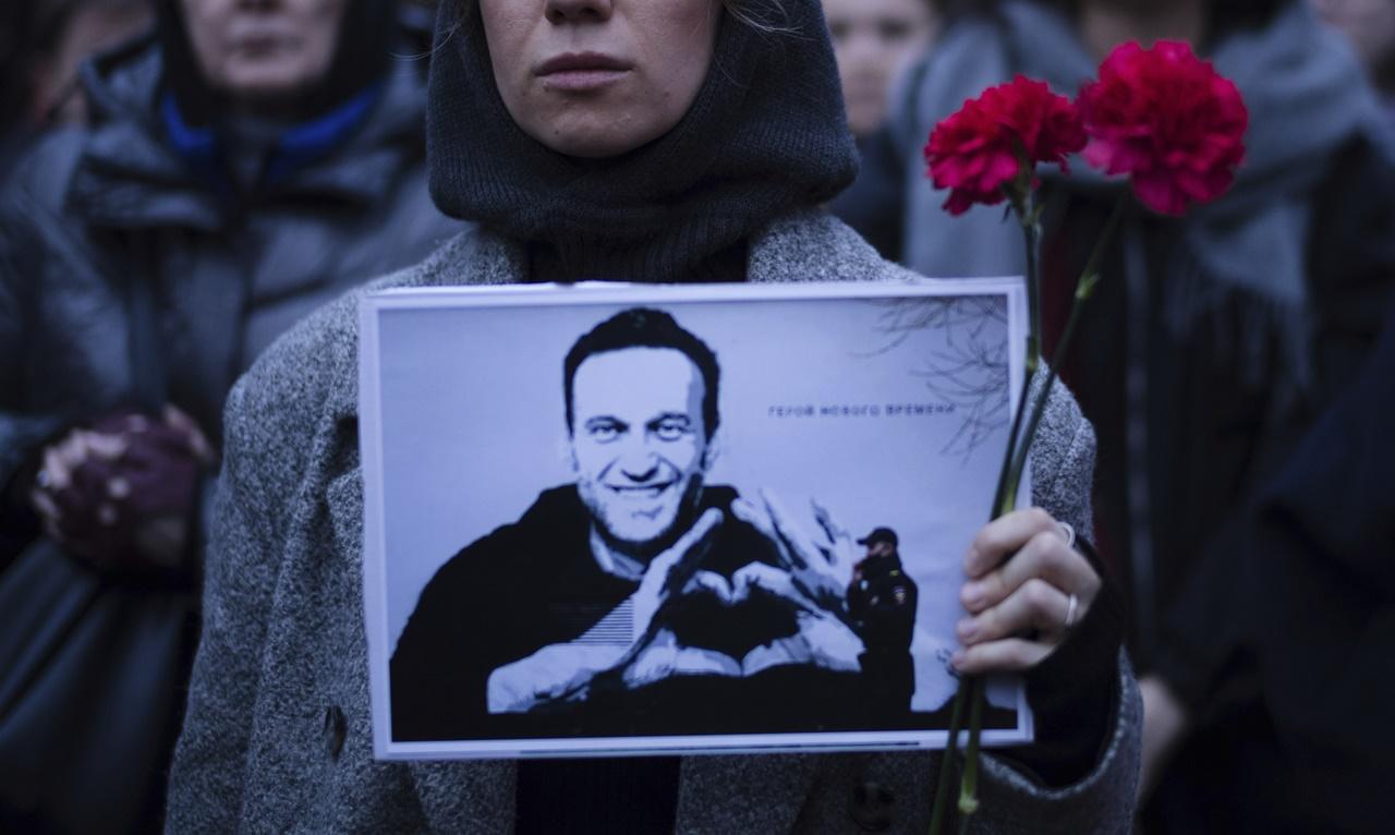 俄方交還納瓦爾尼遺體　，盟友稱原可藉互換囚犯獲釋。(AP)