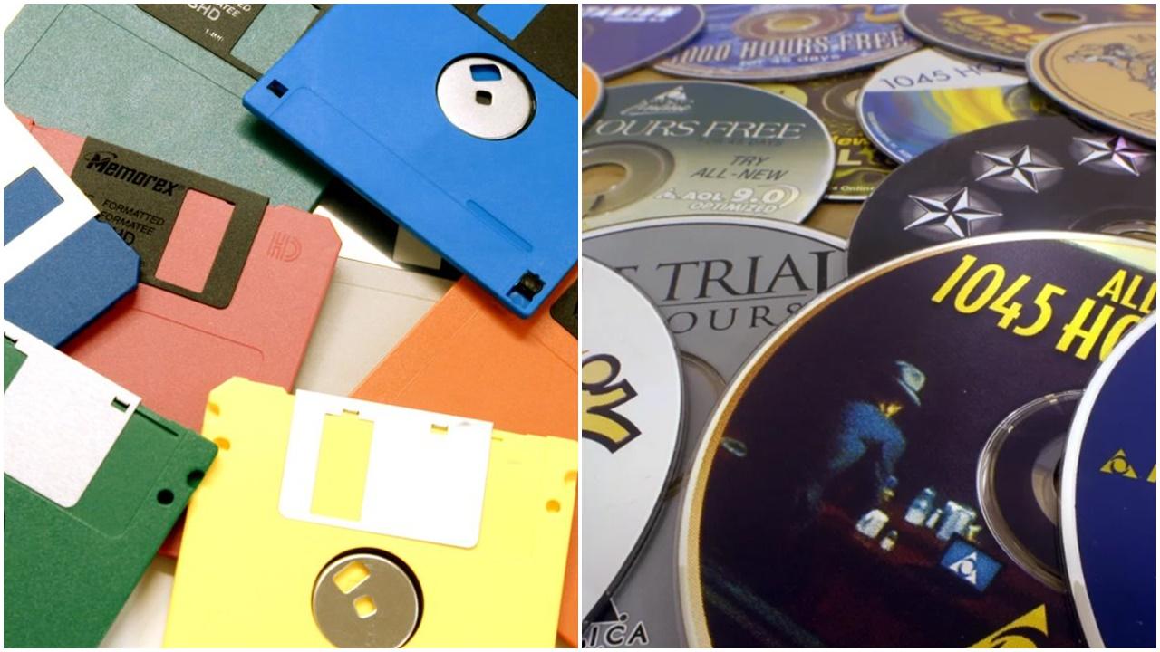 日本政府宣布放棄用軟碟及CD-ROM。(網上圖片)