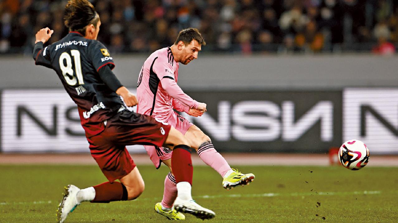 美斯赴日踢足30分鐘 港府冀主辦方及球會解釋