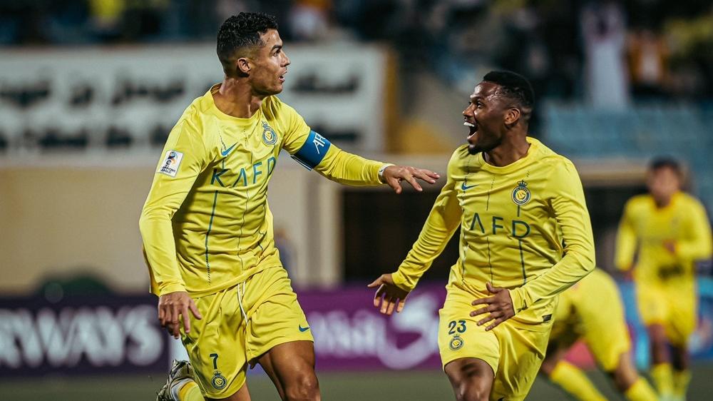 C朗為艾納斯攻入唯一一球。(艾納斯X)