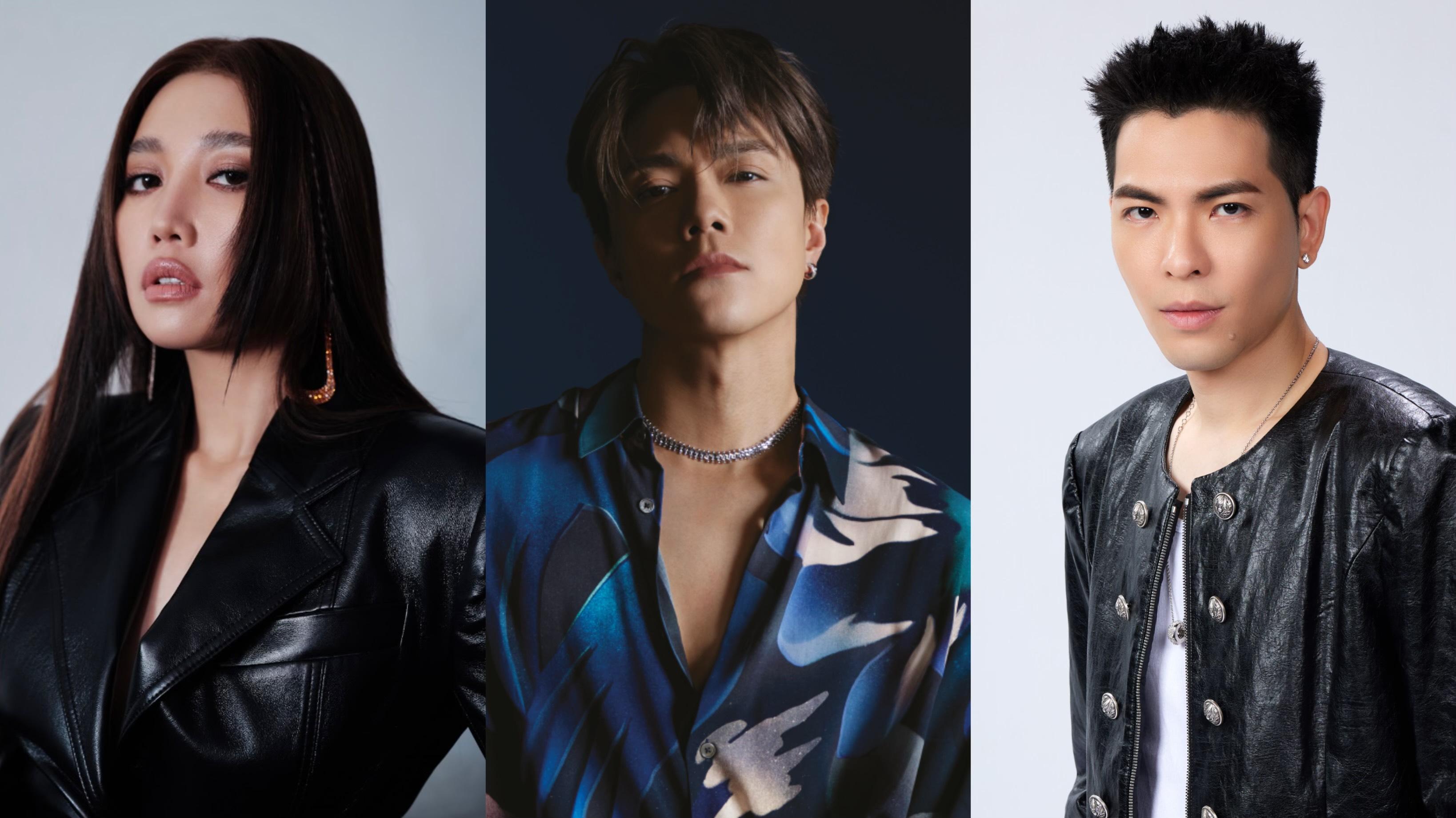 蕭敬騰A-LIN孖張敬軒出席《春浪音樂節》香港站