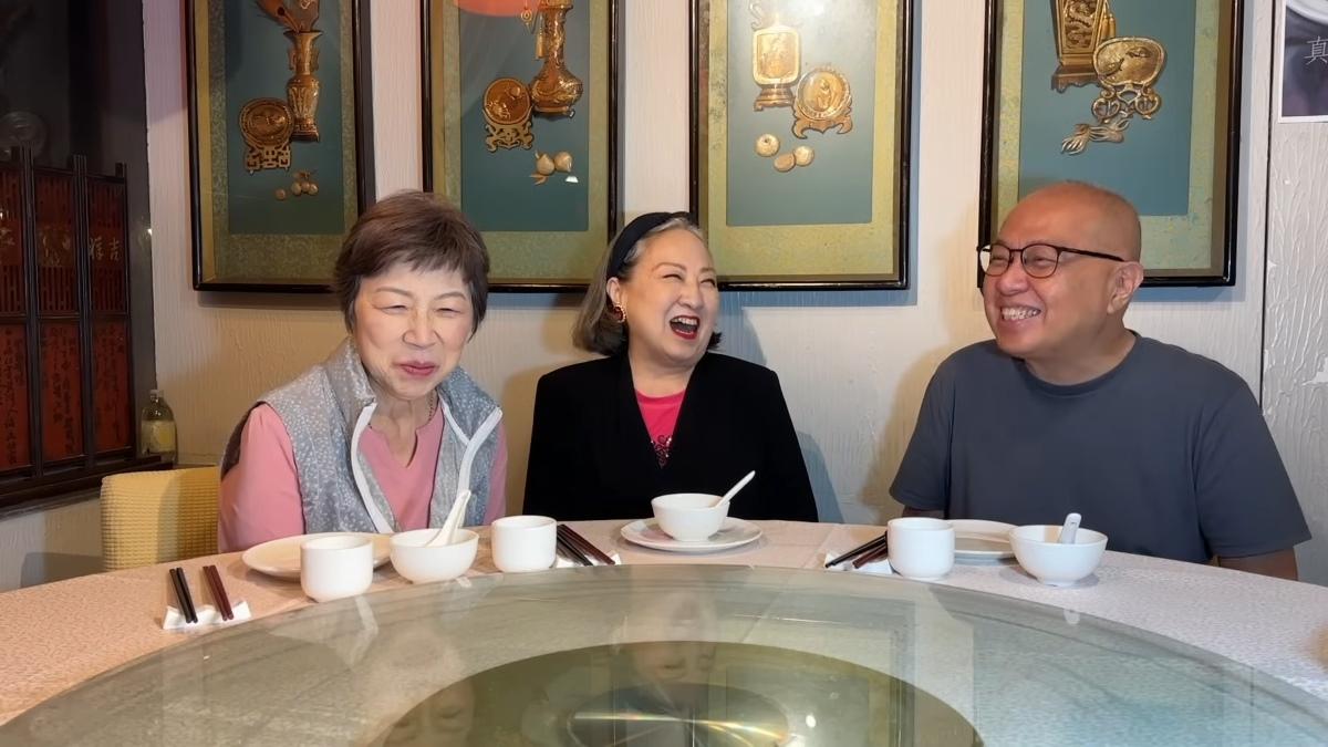 盧宛茵（中）與吳浣儀上楊紹鴻Youtube頻道《小鴻吹水站》（Channel Gary Yeung影片截圖）