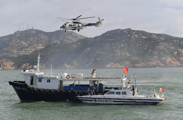 中國海警局公佈，2023年全年共查破海上走私案件508宗。（資料圖片）