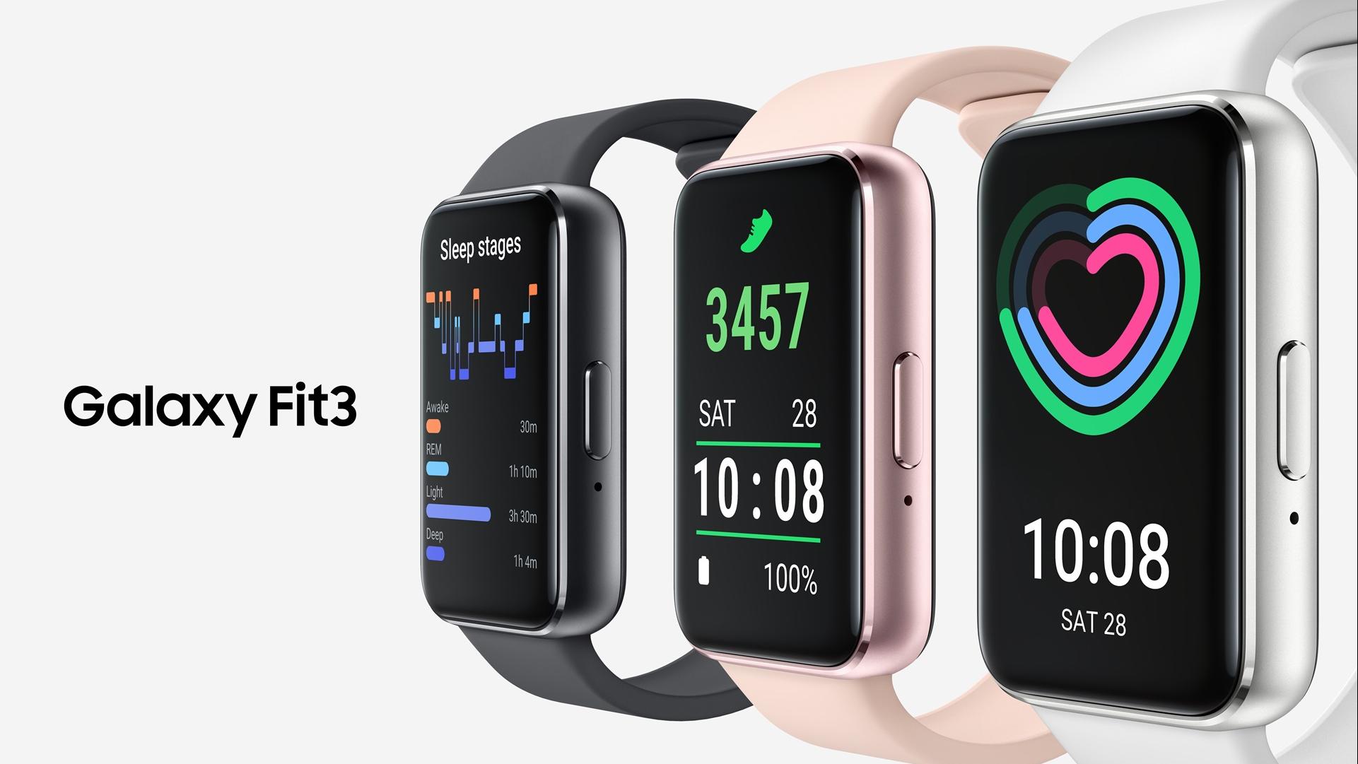 智能腕錶丨明天開賣 $500有找 Samsung Galaxy Fit3功能有齊 享13天長續航