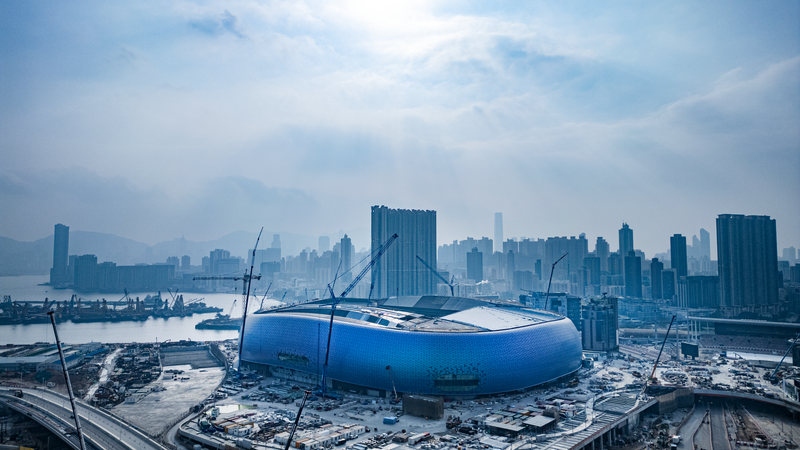 啟德體育園預料明年啟用。