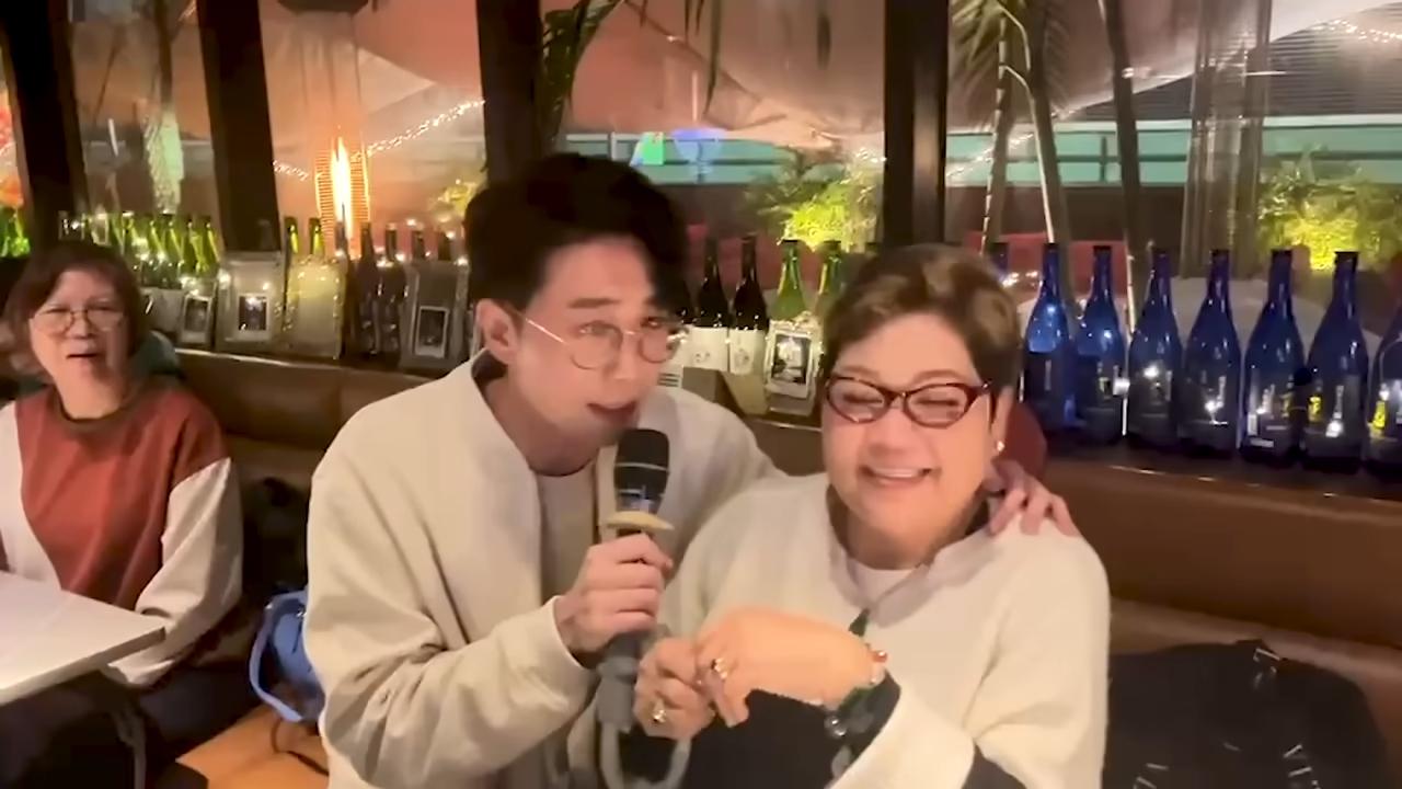 肥媽70大壽獲《中年好聲音》送驚喜 陸浩明走音獻唱賀Maria