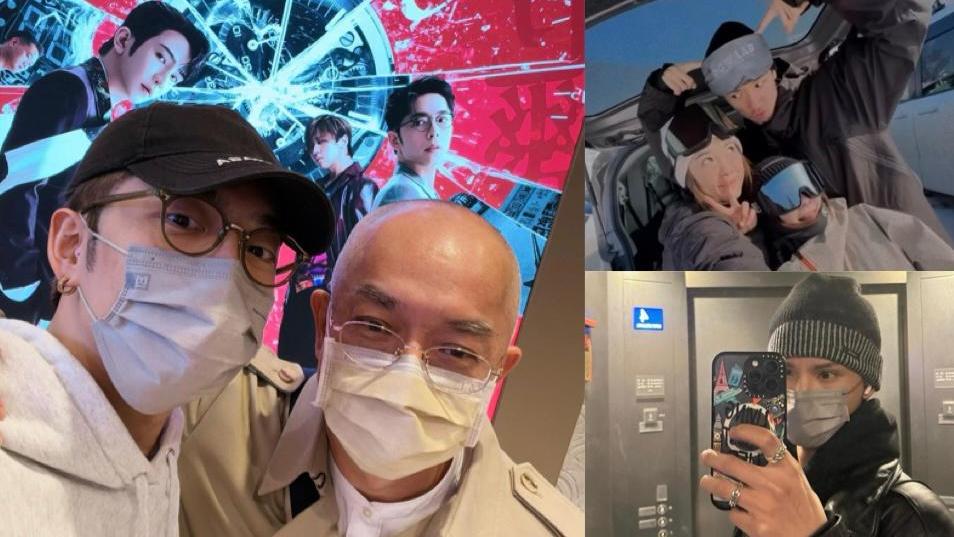 情人節｜Edan與爵爸拍拖睇《盜月者》 Stanley、Jeremy分體各自遊日本