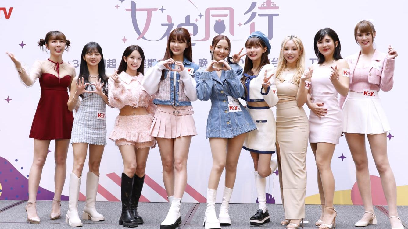 女神同行｜林襄拉隊到荃灣宣傳港產節目 上晏急性胃炎臨時缺席