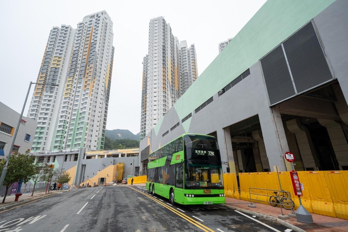 九巴將開辦新路線72K服務大埔富蝶邨。(九巴提供)