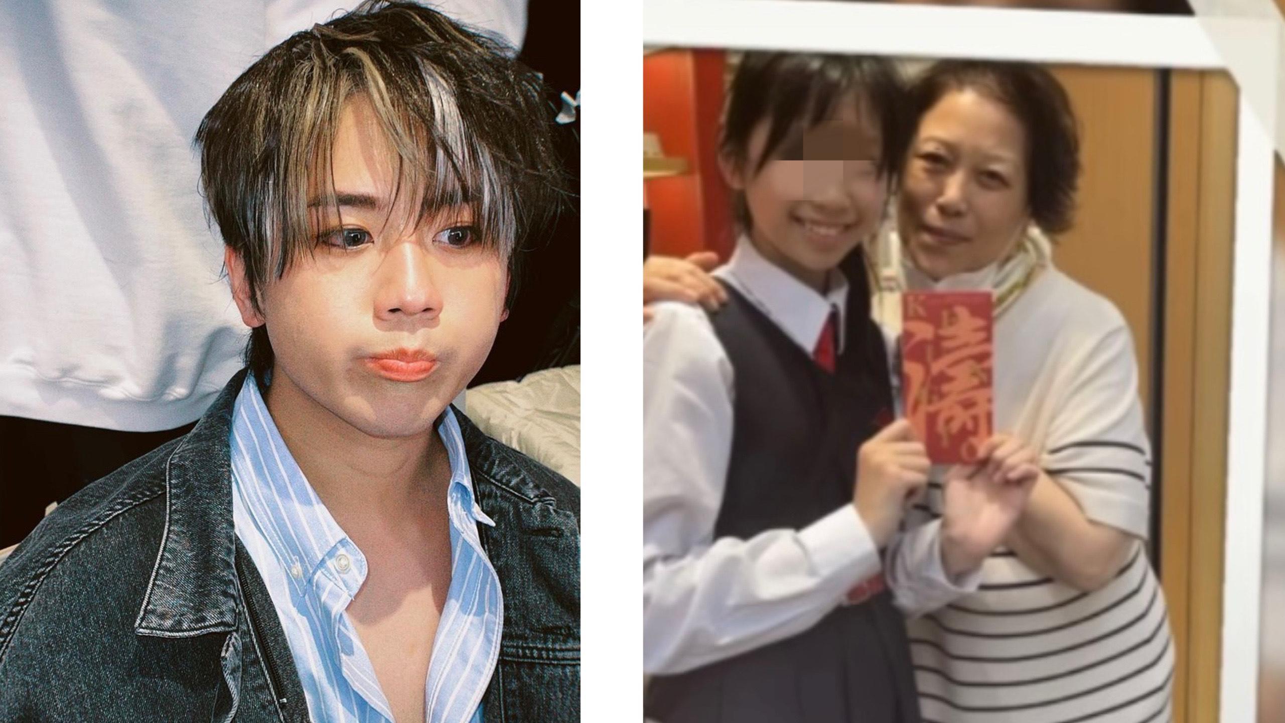 姜媽親民向粉絲派「濤」利市 姜濤呷醋︰你兒子那封呢 