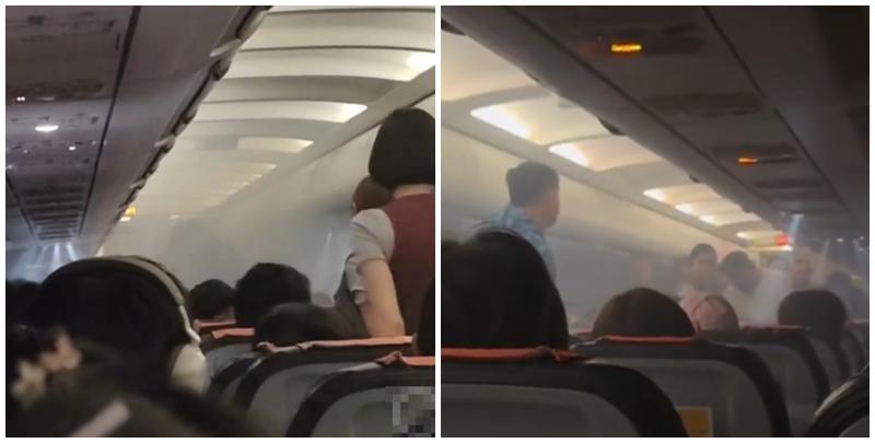 菲律賓皇家航空一班由長灘島飛往上海的RW602客機，周一（19日）飛行途中有乘客的充電器爆炸，機艙布滿濃煙，導致客機急降香港。機場消防及應急救援人員趕到現場處置，事件中沒人受傷。