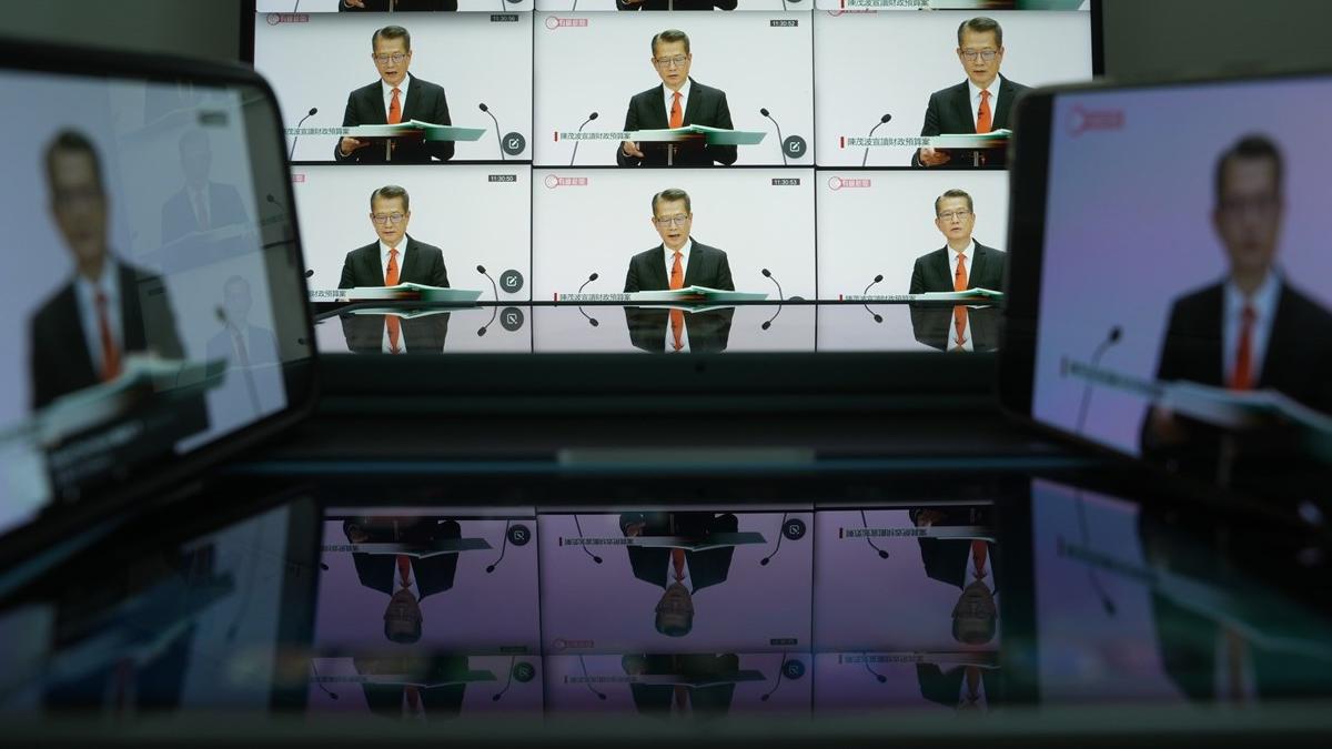 陳茂波2月28日將宣讀新一份《財政預算案》。(資料圖片／陳奕釗攝)