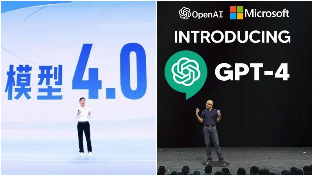 百度李彥宏：文心大模型4.0能寫詩詞，在中文上已超越GPT-4。