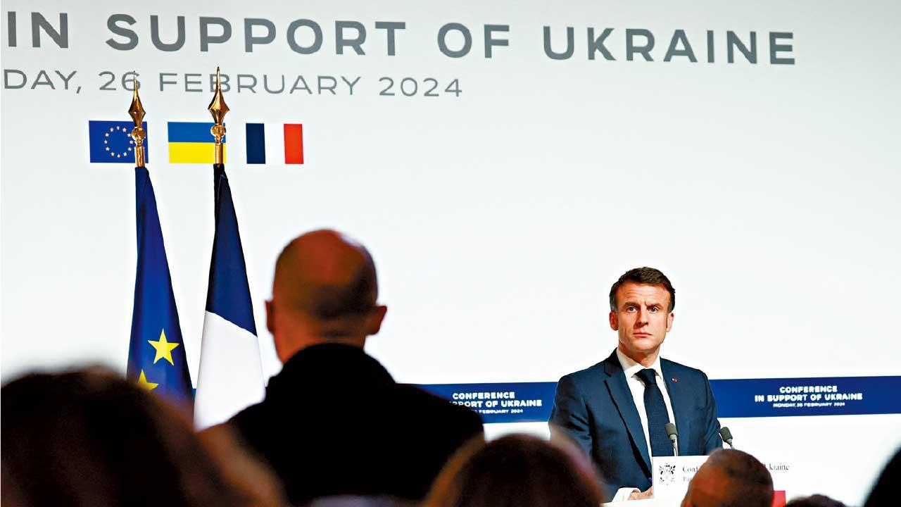 國際分析｜派兵烏克蘭言論 馬克龍動搖盟友互信