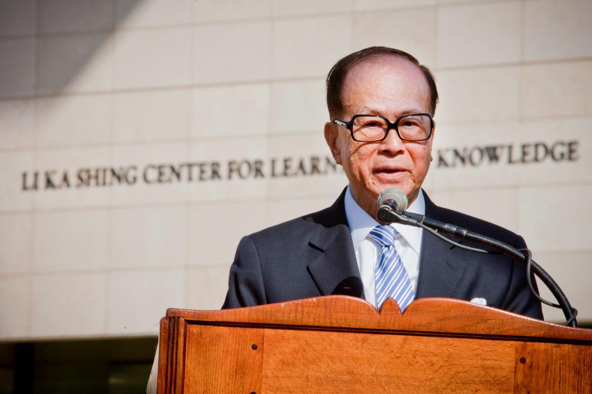 李嘉誠基金會捐1500萬美元予史丹福大學　支援皮膚細菌治療免疫新療法