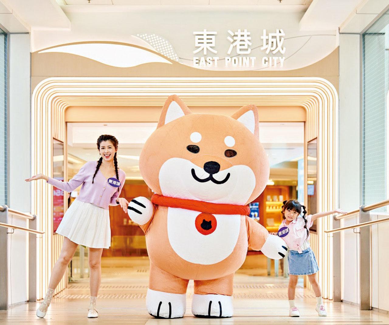 東港城 X 柴犬工房 復活「搗」蛋之旅 3.5米高復活兔造型SHIBE店長登場