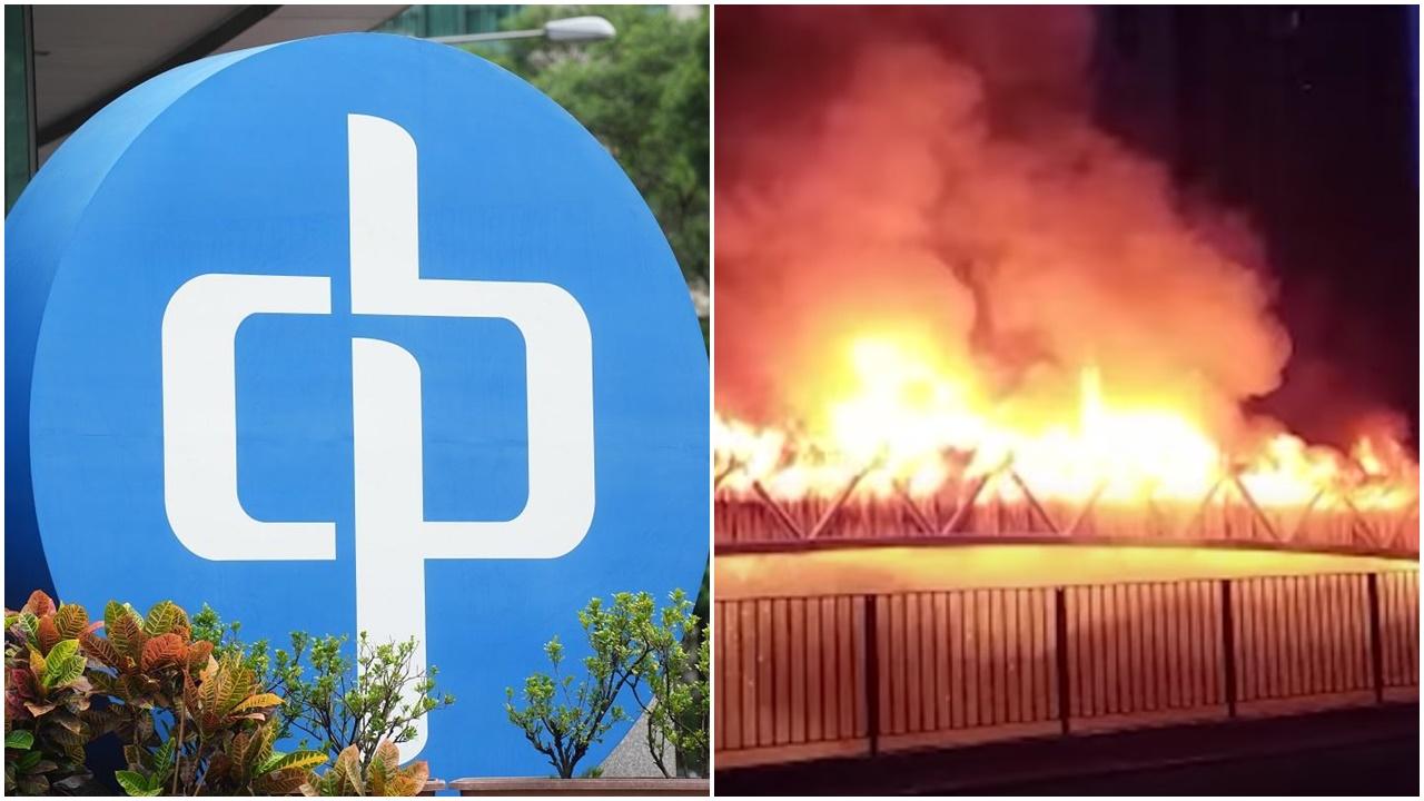 中電元朗電纜橋起火