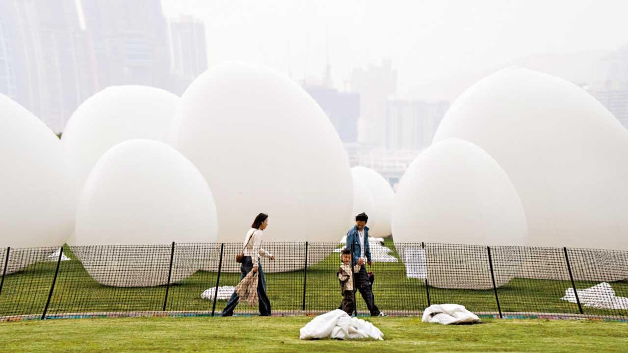 第二屆「藝術@維港2024」活動下周展開 康文署斥5千萬設逾二百發光蛋