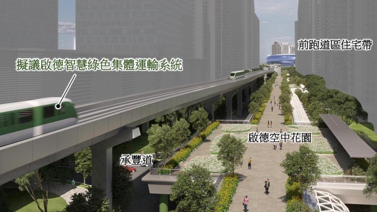 啟德擬建集體運輸系統　顏汶羽料2至3年可完成項目