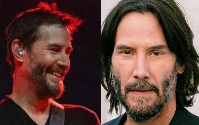 奇洛李維斯剪掉長髮 幫樂隊宣傳飲品