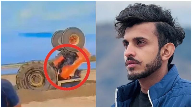 印度22歲網紅表演拖拉機特技失手斷頭亡　遺下妻子及6月大幼兒