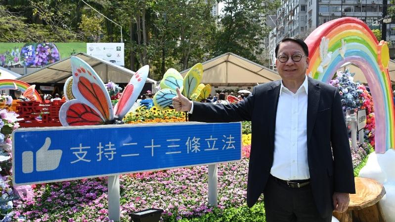 23條立法｜陳國基：西方國家不斷抹黑　想破壞香港安寧及秩序政府新聞處）