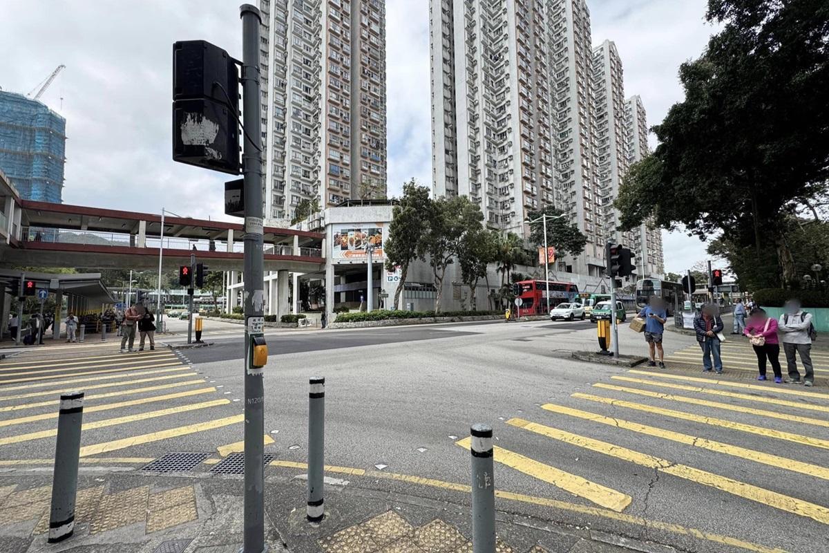 蘇靖然引述運輸署代表稱，對新運路與粉嶺車站路交界設立「對角行人過路處」的技術可行性「相當樂觀」。(蘇靖然FB)