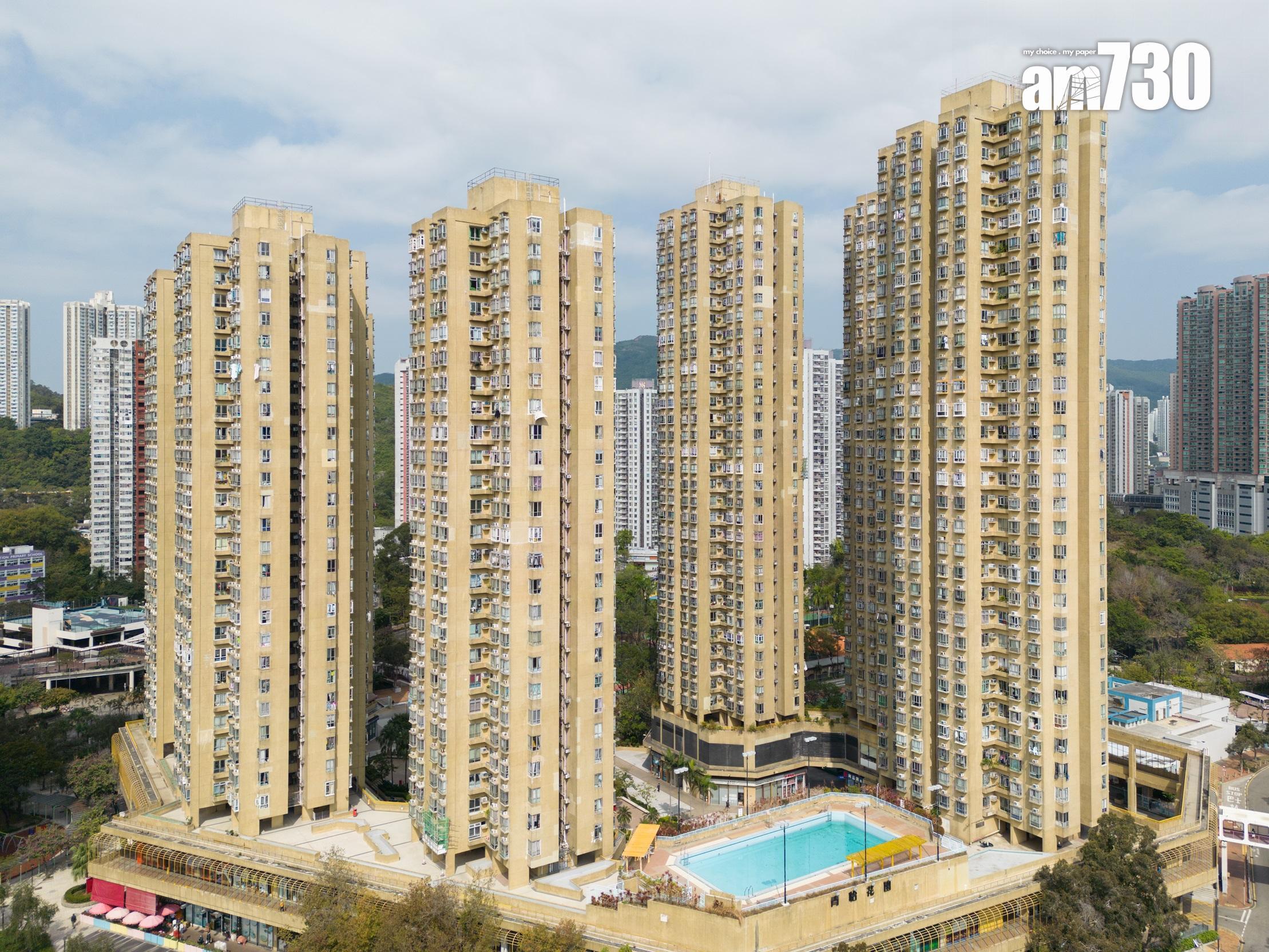 青衣青怡花園兩房市海雙景戶，最新以440萬元沽出，13年升值近一倍。(資料圖片)