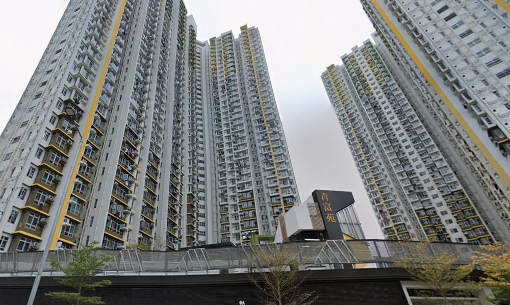 青衣少女墮樓身亡，警方正調查身份。(Google Map)