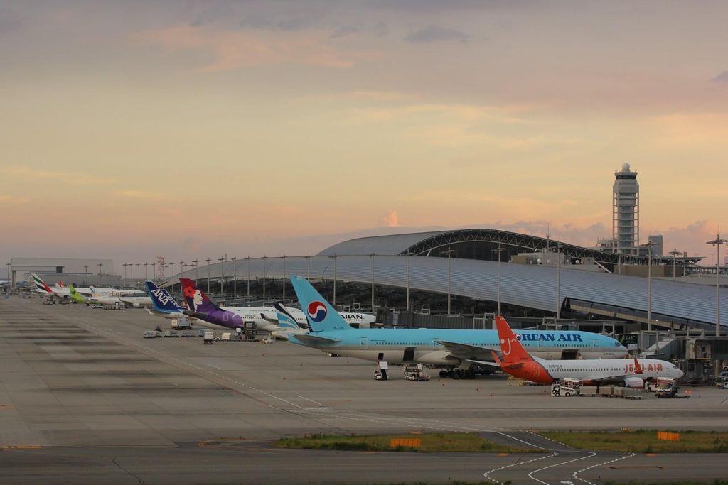 日本關西國際機場。(網上圖片)