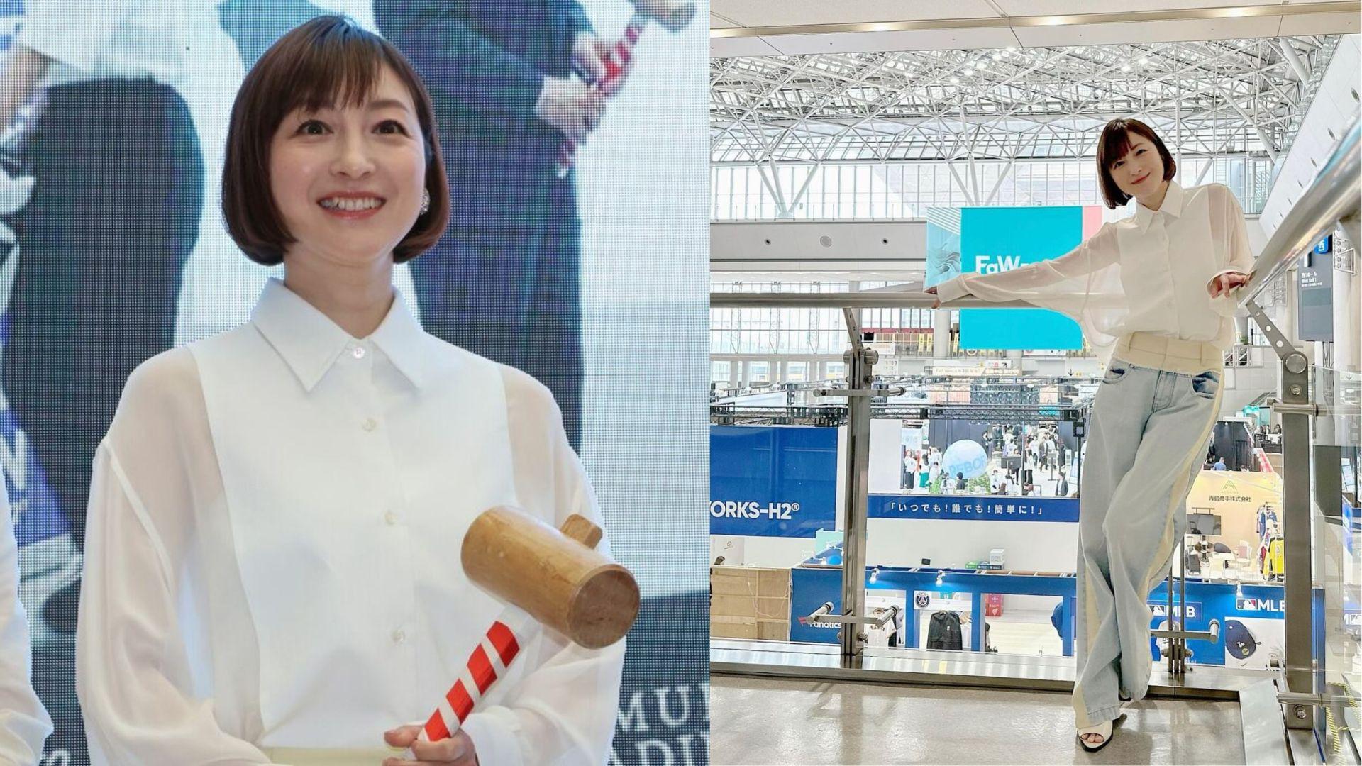 廣末涼子爆不倫醜聞後正式復工 相隔11個月再現公開場合