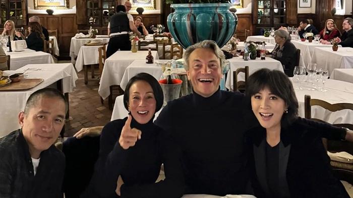 梁朝偉飛法國探日本女主播 網民驚訝：我國主播竟認識影帝