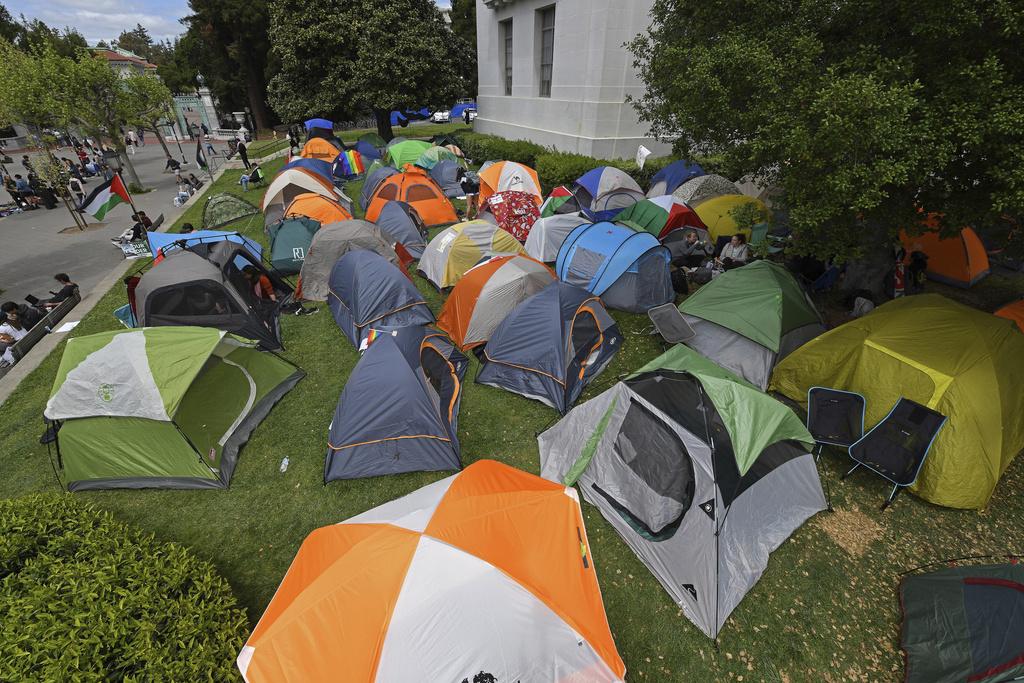 美國大學校園反戰示威蔓延　學生設基地聲援加沙　多人被捕