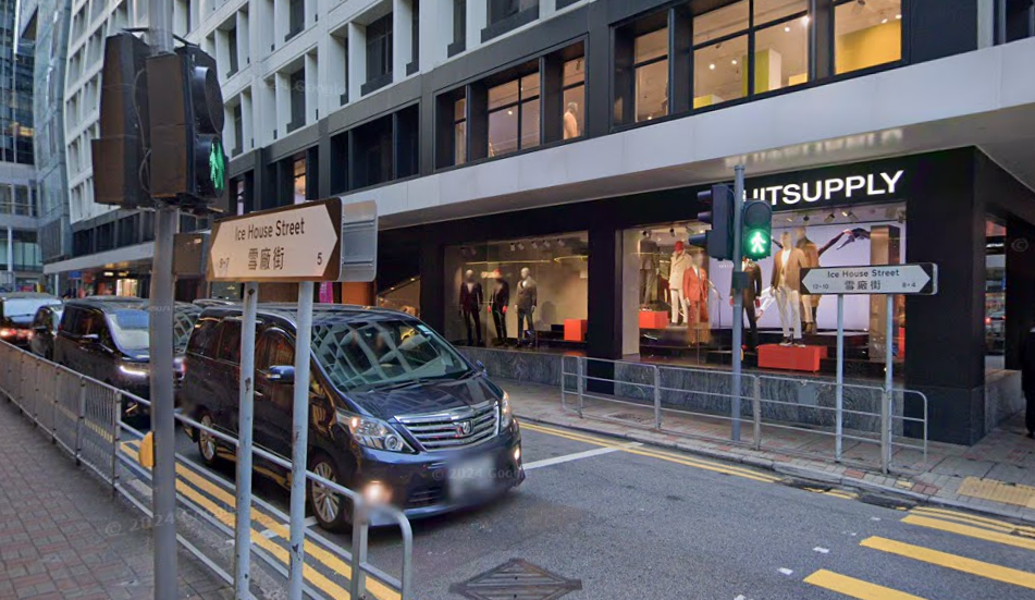 中環雪廠街10號對開(資料圖片/圖非涉事車輛)