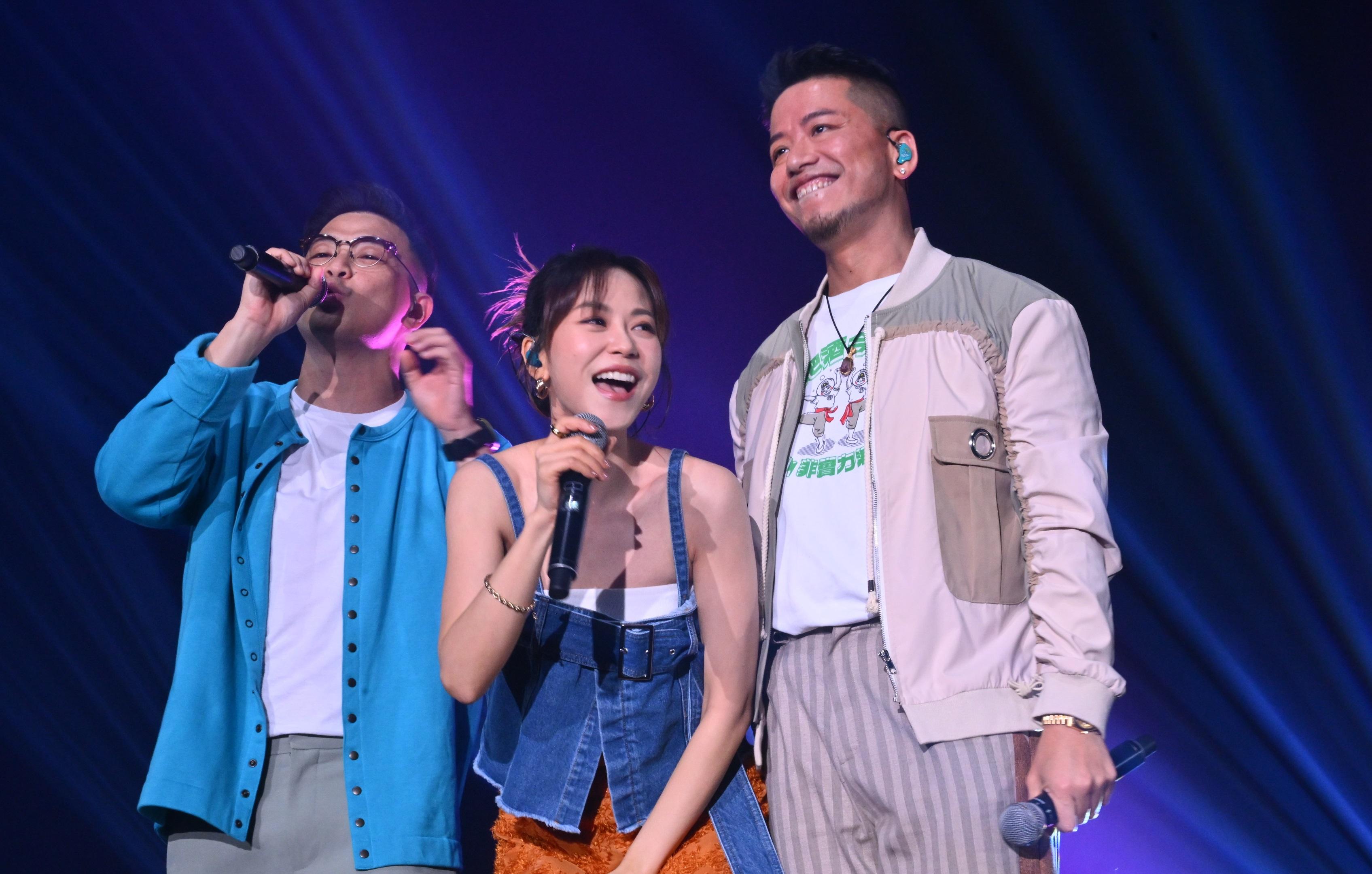 RubberBand勉勵愛好音樂同路人 與小肥陳慧敏合唱超好氣氛