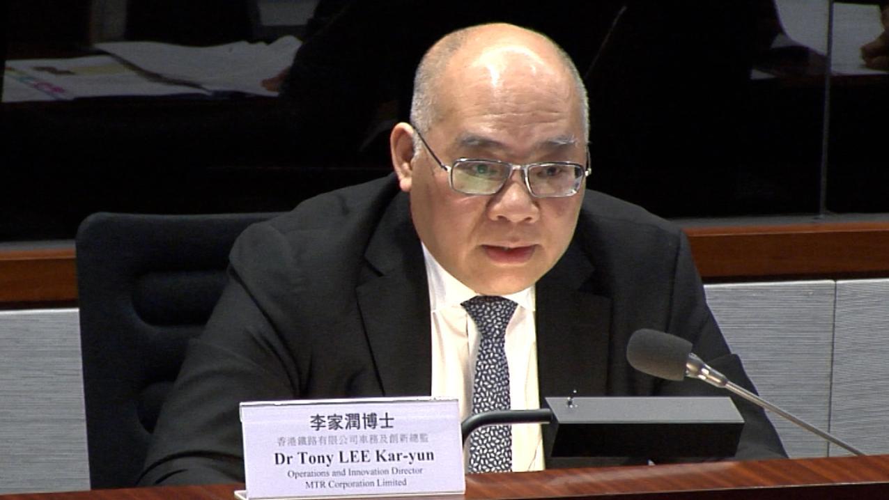 港鐵稱涉事路軌每兩周檢查　議員倡加密至每周一次