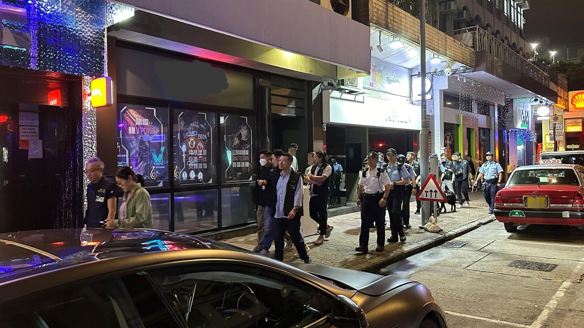 旺角警區巡娛樂場所